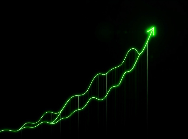 График роста конверсии бренда UrbanFlow после внедрения VidKern